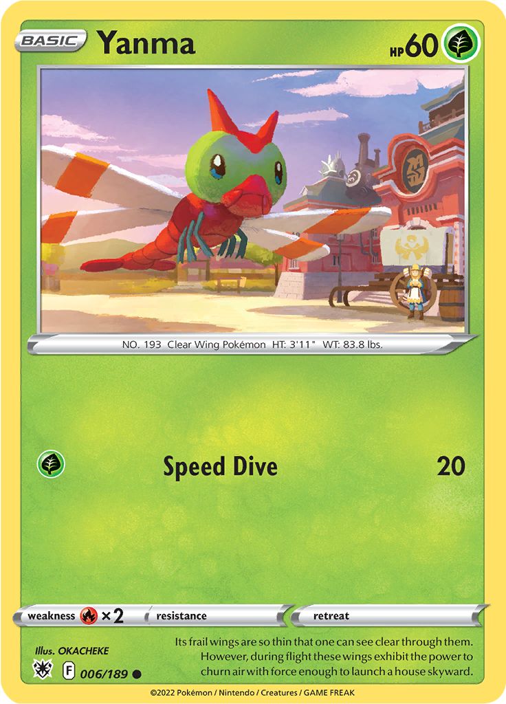 Yanma 006/189 - Reverse Holo
