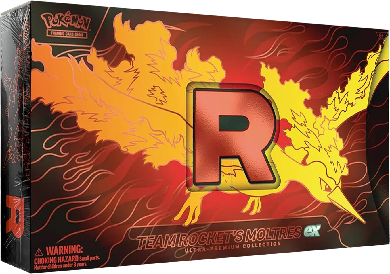 Pokémon Team Rocket's Moltres Ultra Premium Collection Box | Card