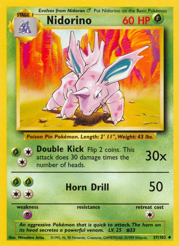 Nidorino 37/102