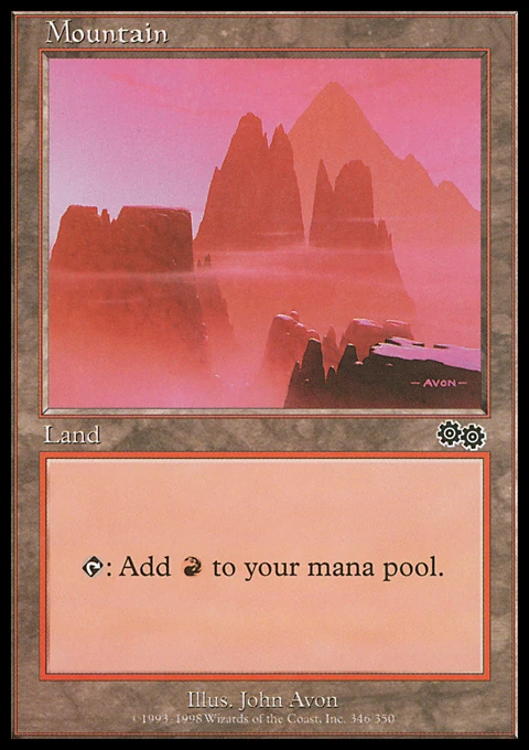 Urza's Saga: Mountain (346)