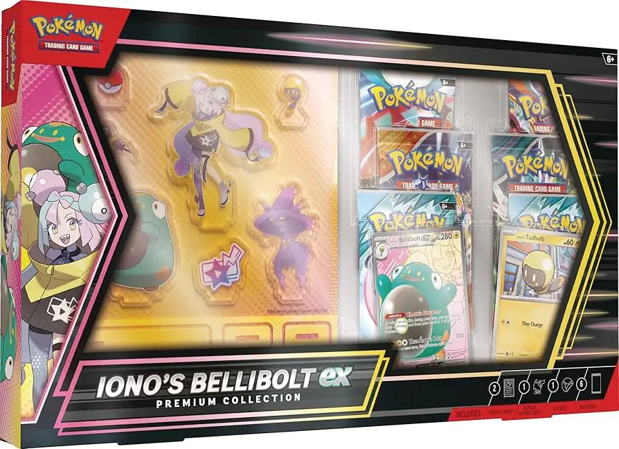 Pokémon TCG – Iono’s Bellibolt ex Premium Collection