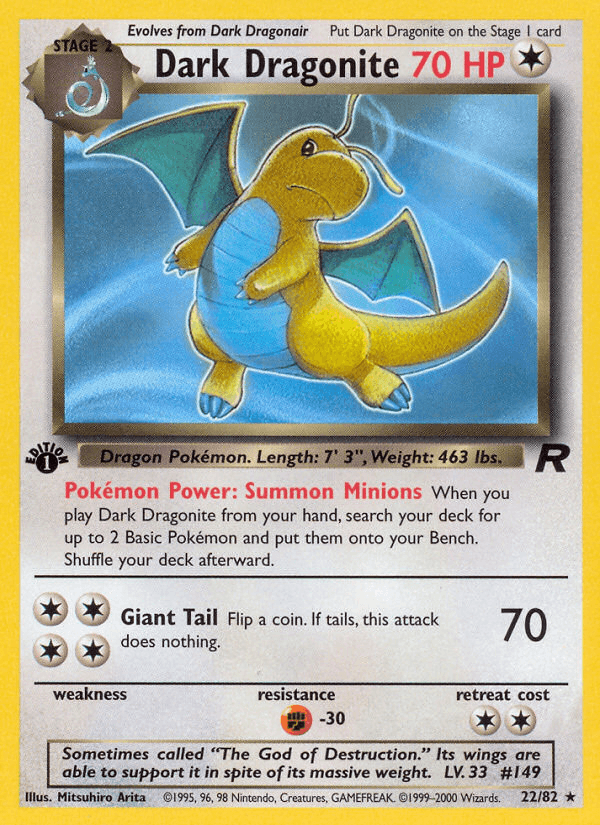 Dark Dragonite 22/82