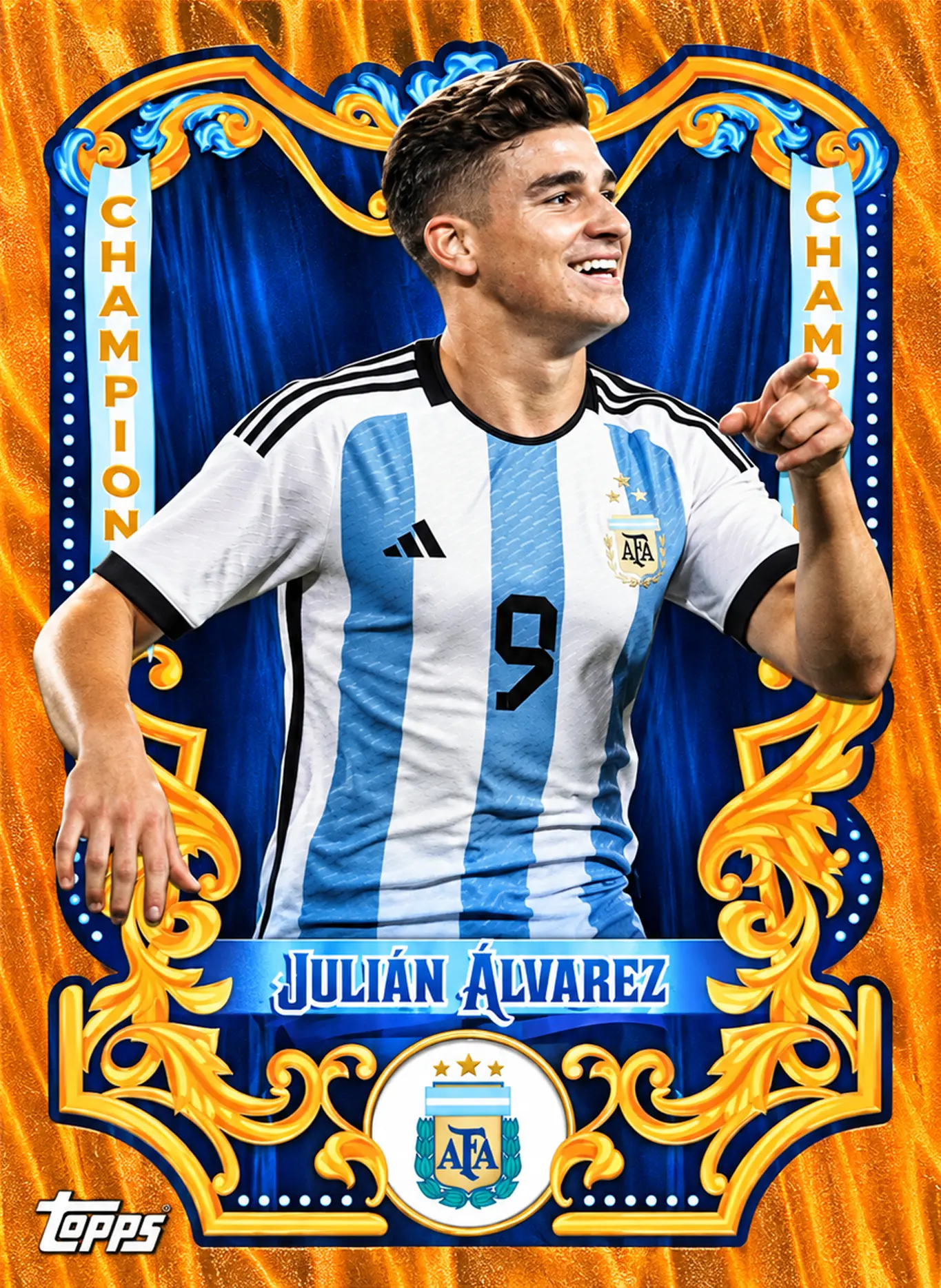 Julian Alvarez #CH-3 | Card House