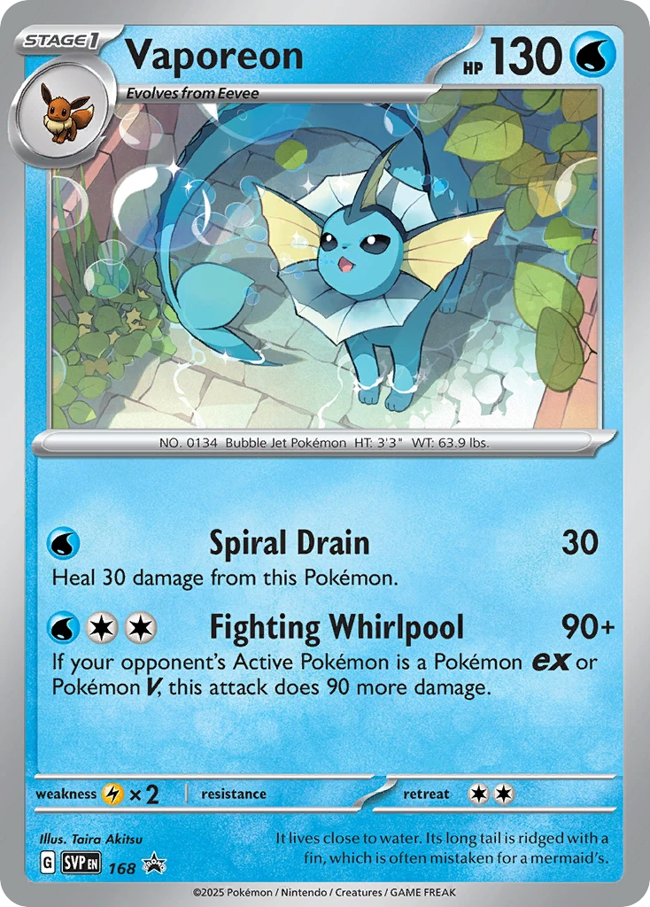 Vaporeon 168