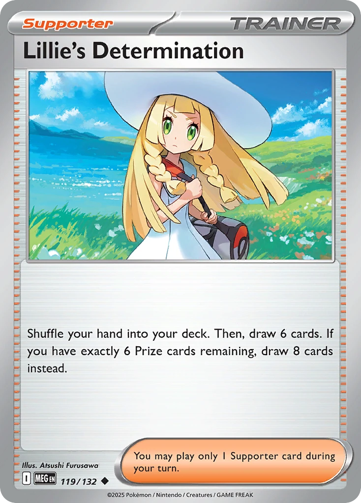 Lillie's Determination 119/132 - Reverse Holo