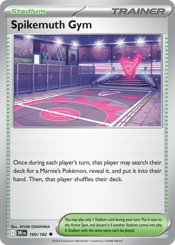 Spikemuth Gym 169/182   - Reverse Holo