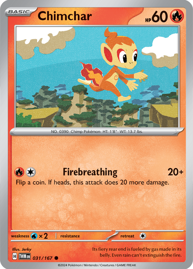 Chimchar 031/167