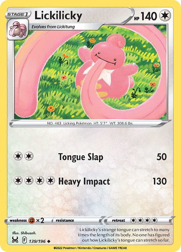 Lickilicky 139/196