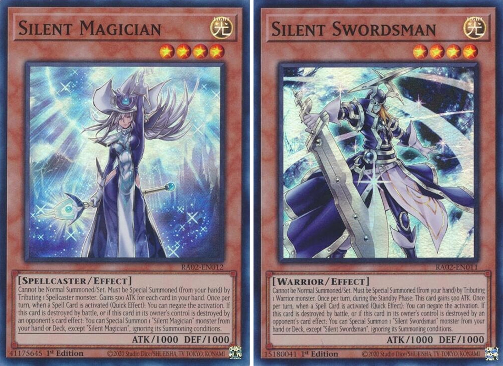 Silent Swordsman - Silent Magician RA02