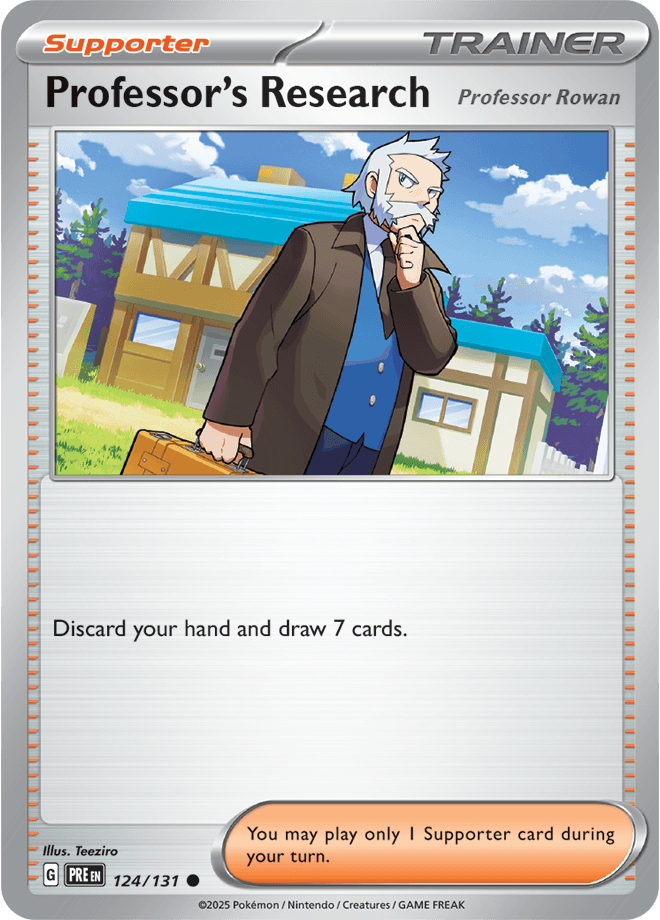 Professor's Research [Professor Rowan] 124/131 - Reverse Holo