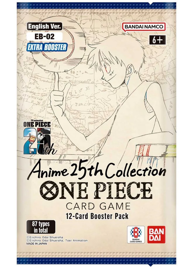 EB-02 Anime 25th Collection Booster Pack (For Asia)