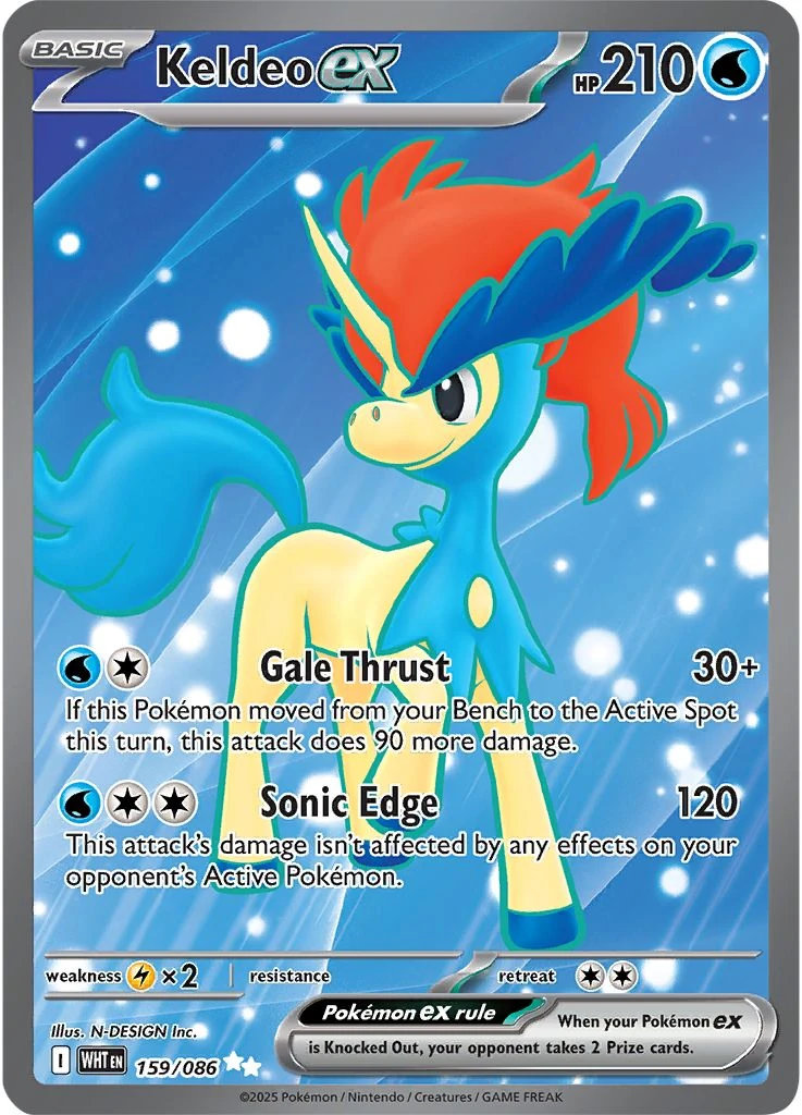 Keldeo ex 159/086