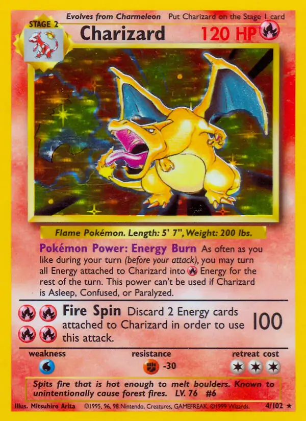 Charizard 4/102