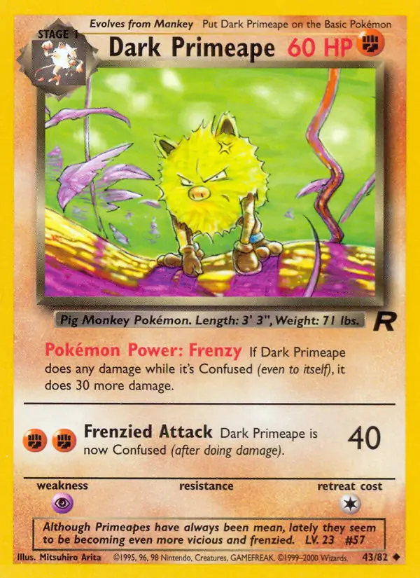 Dark Primeape 43/82