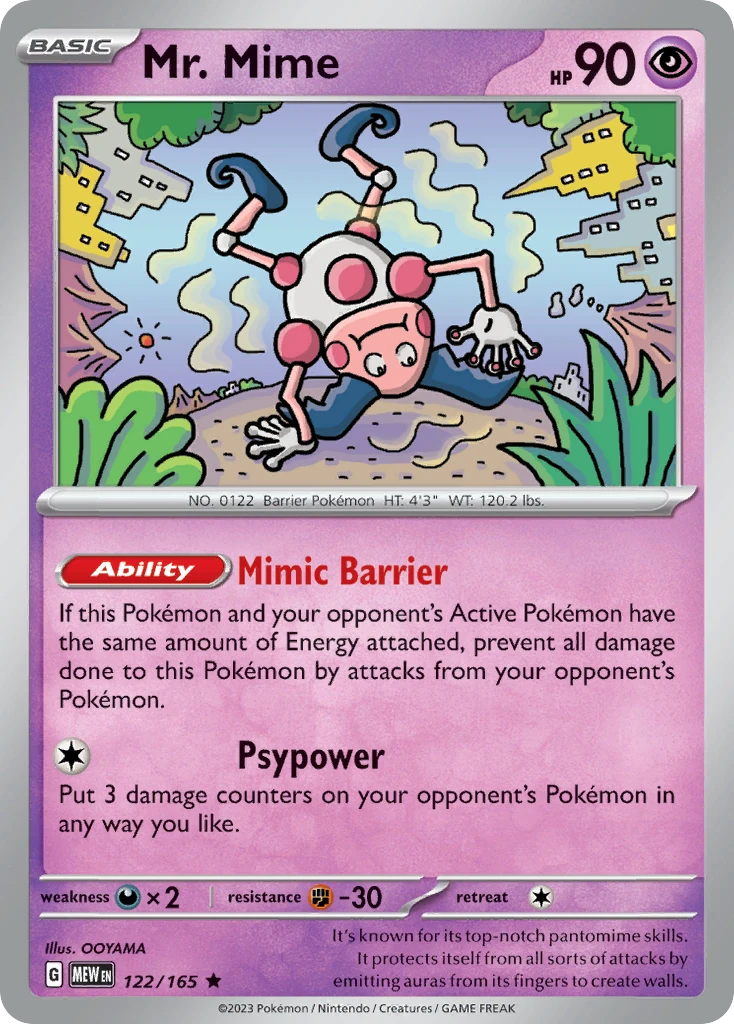 Mr. Mime 122/165