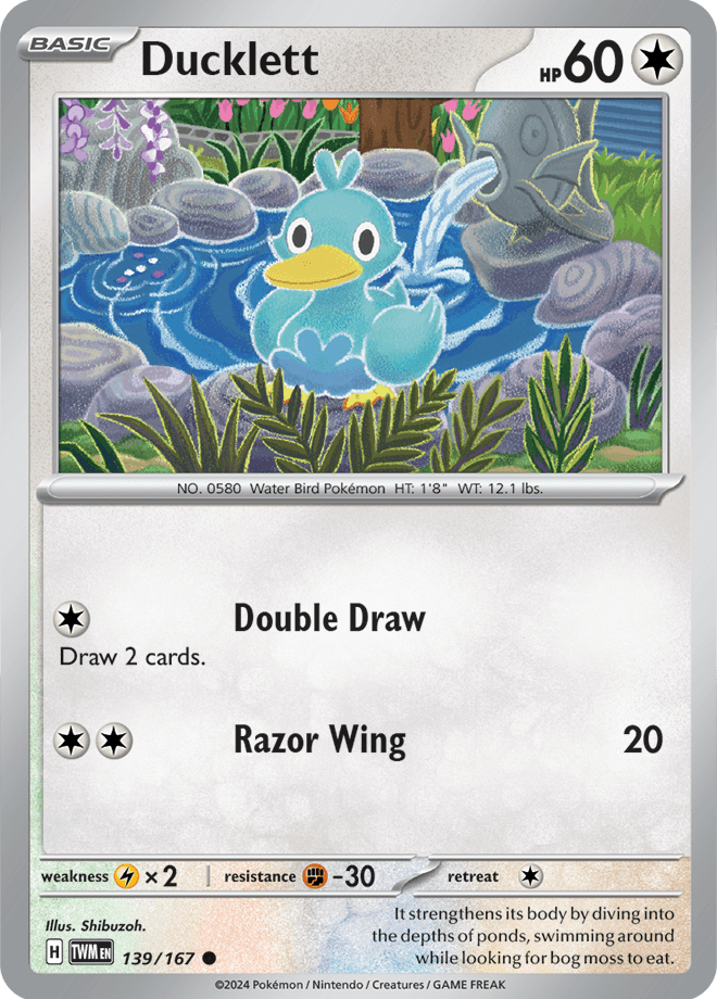 Ducklett 139/167