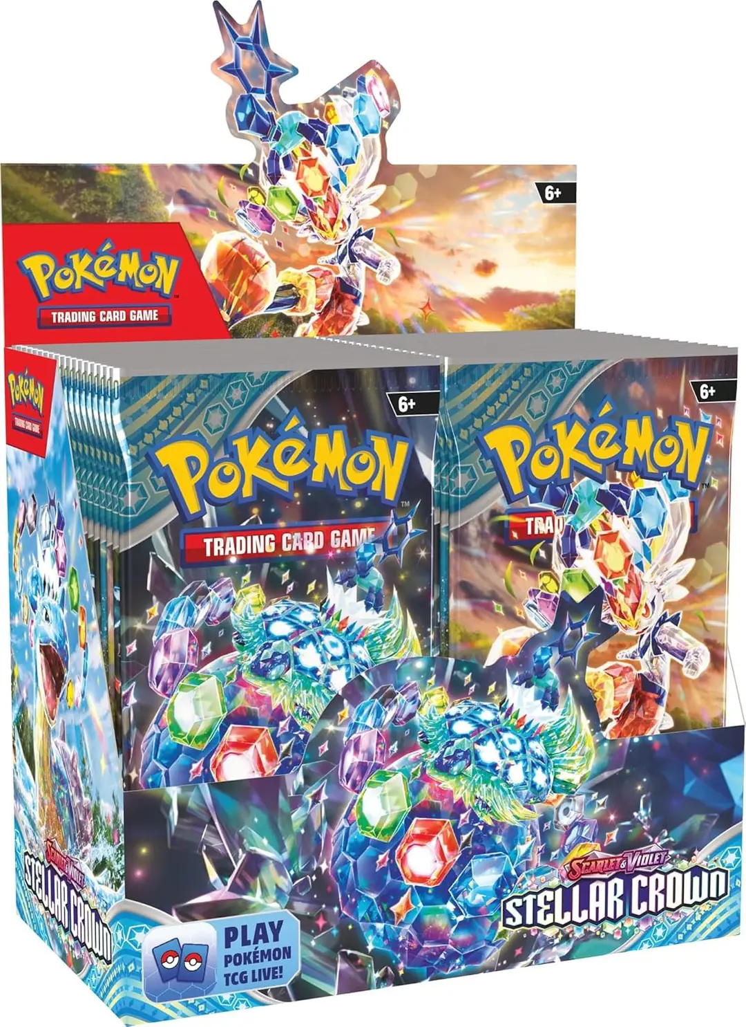 Pokémon TCG: Scarlet & Violet — Stellar Crown Booster Box ürün görseli