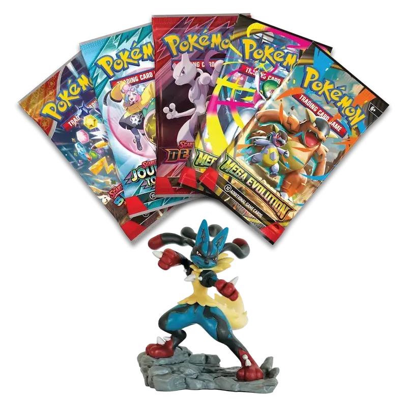 Mega Lucario EX Figure Box メガルカリオ ポケモン Mega Lucario Ex Figure Collection