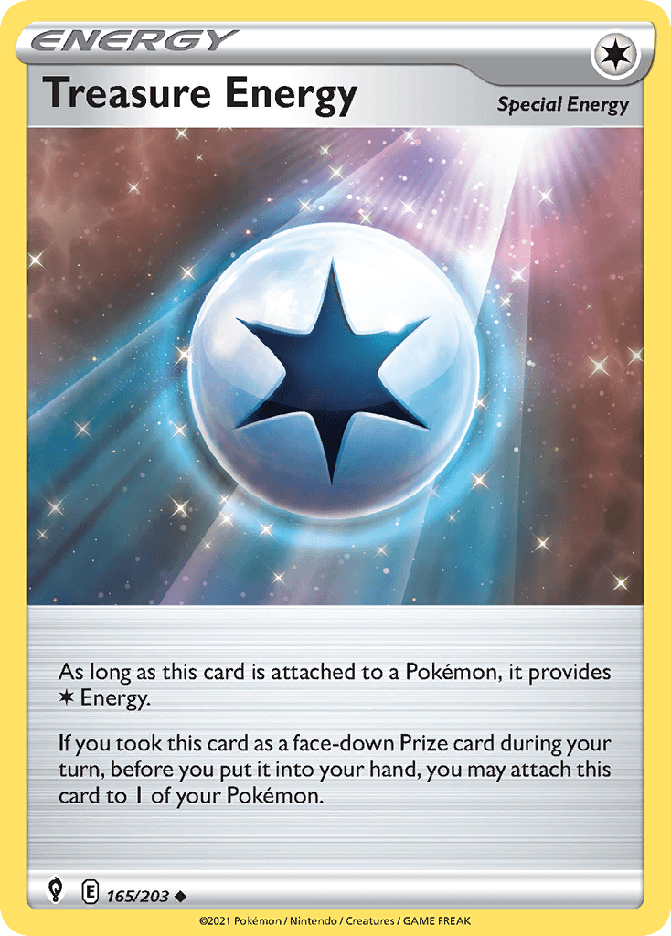 Treasure Energy 165/203 - Reverse Holo
