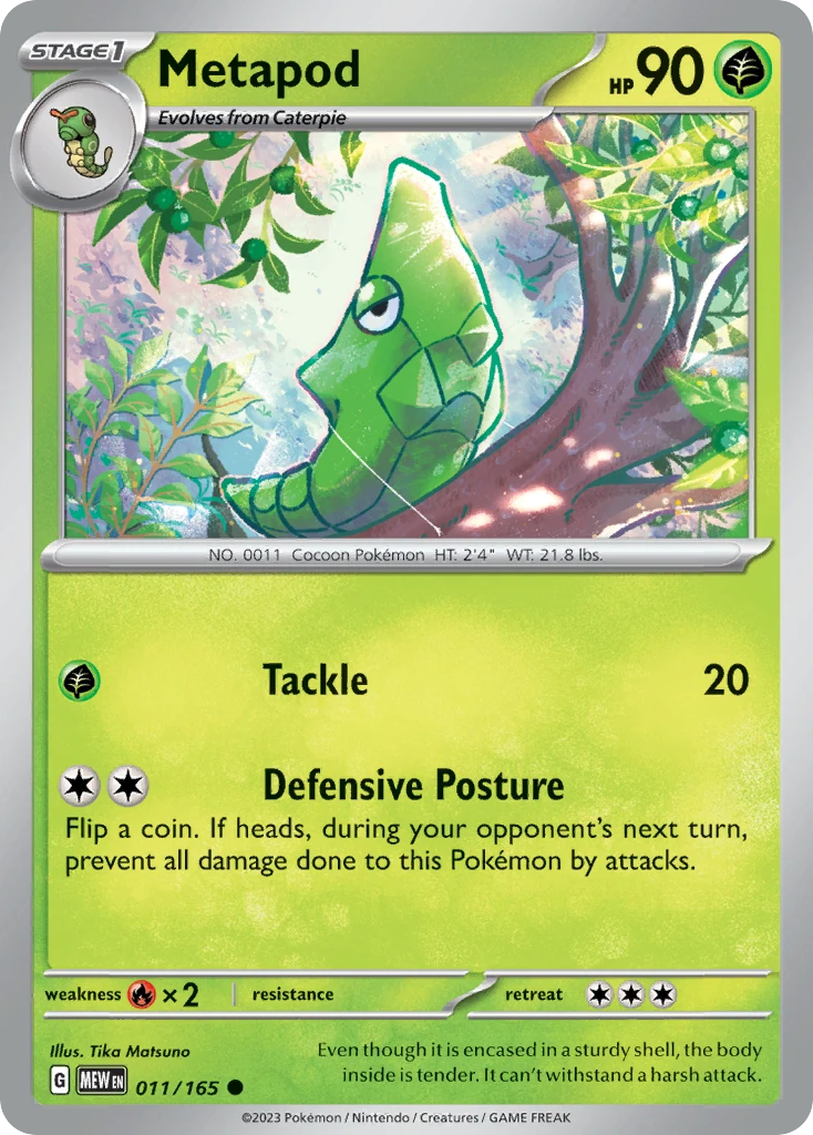 Metapod 011/165