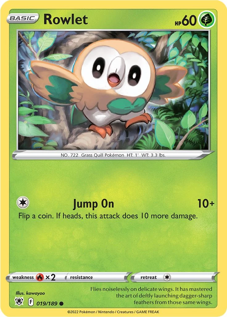 Rowlet 019/189