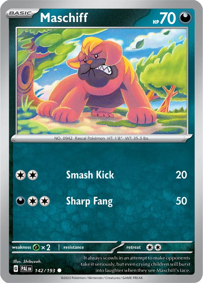 Maschiff 142/193 - Reverse Holo