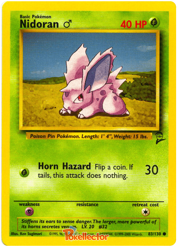 Nidoran♂ 83/130