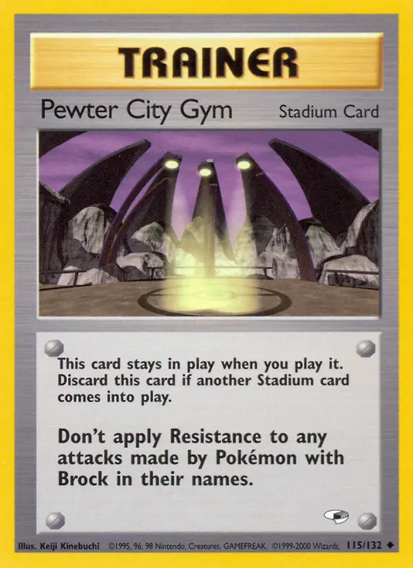 Pewter City Gym 115/132