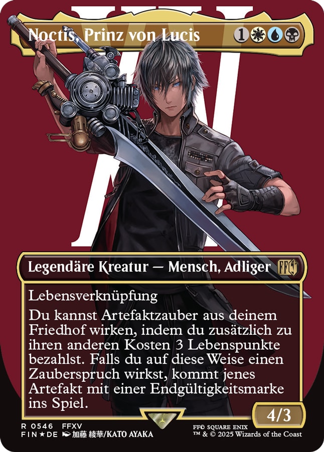 Noctis, Prince of Lucis (0401 - Borderless)