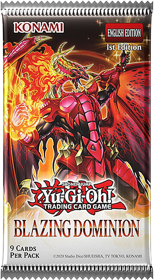 遊戯王OCG ブースターパック BLAZING DOMINION Blazing Dominion Booster Pack Satın Al - Blazing Dominion Booster Pack