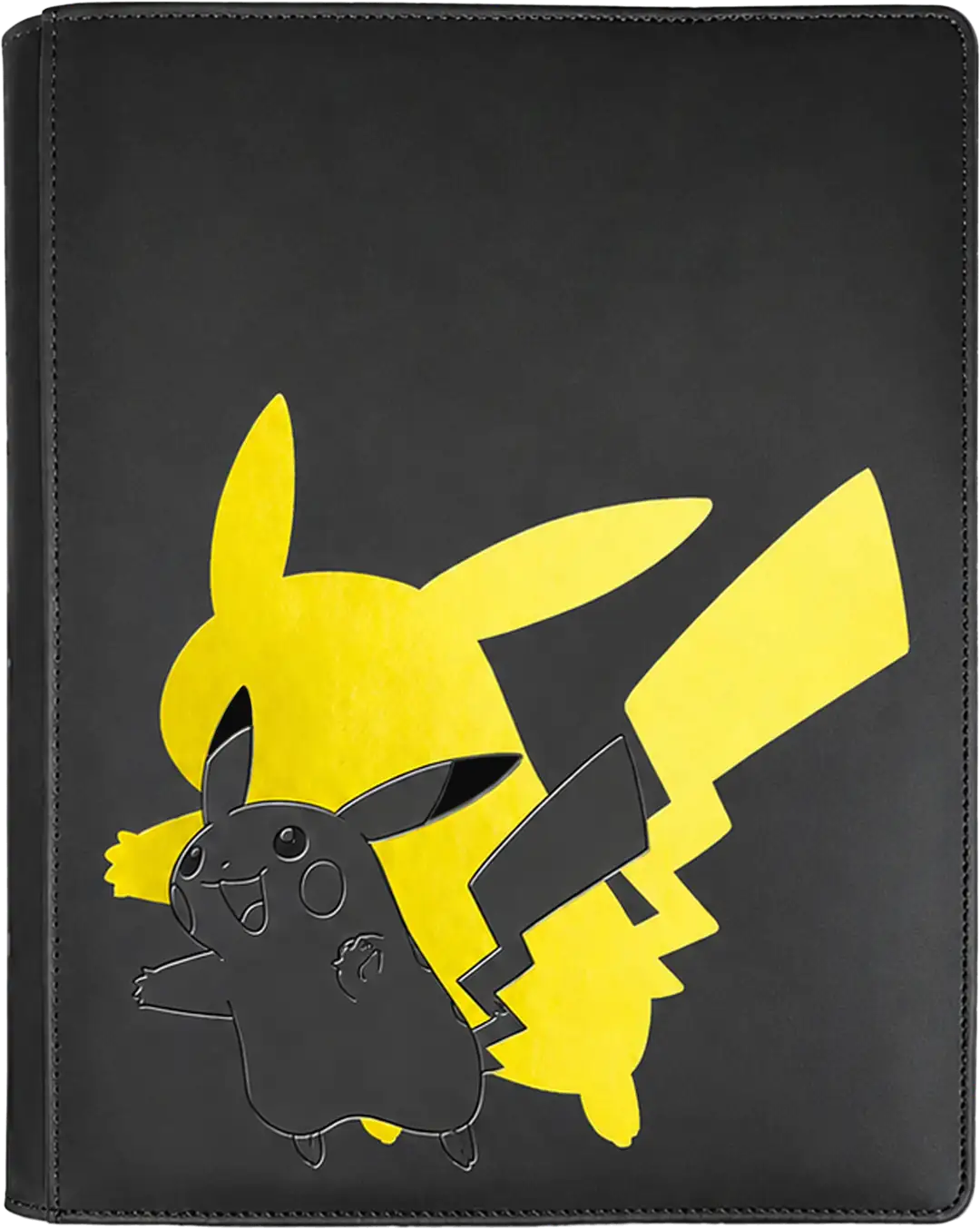 Elite Series Pokémon Pikachu Fermuarlı Pro Binder 9 Cepli 360 Kart Kapasiteli Albüm - Siyah ürün görseli