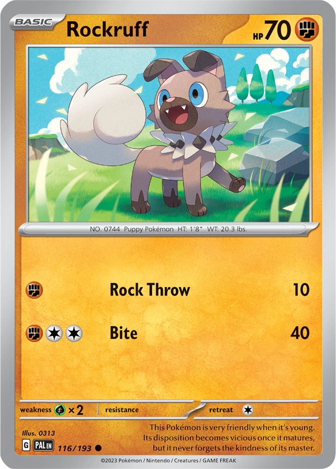 Rockruff 116/193