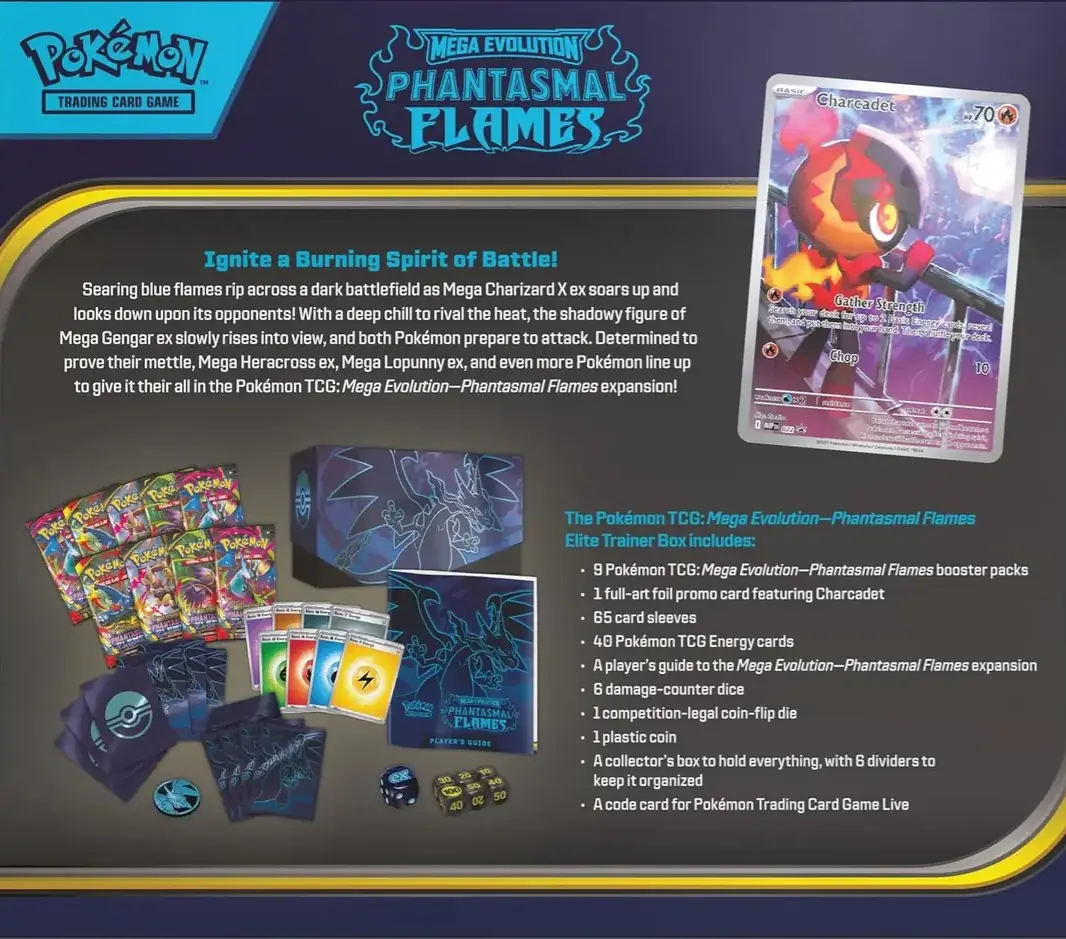 Phantasmal Flames Elite Trainer Box