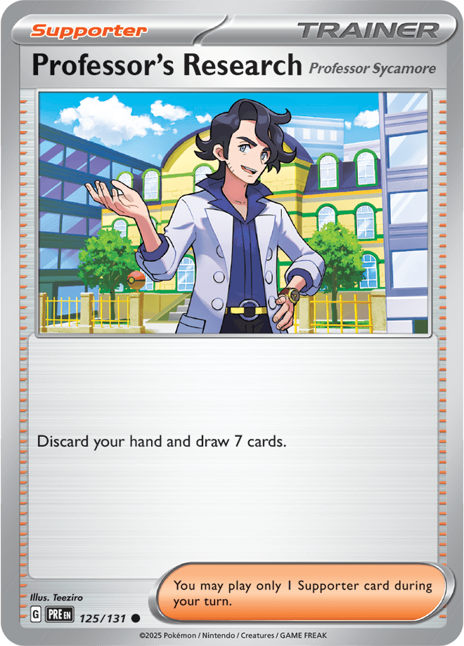 Professor's Research [Professor Sycamore] 125/131 - Reverse Holo