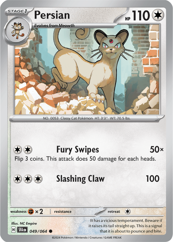 Persian 049/064 - Reverse Holo