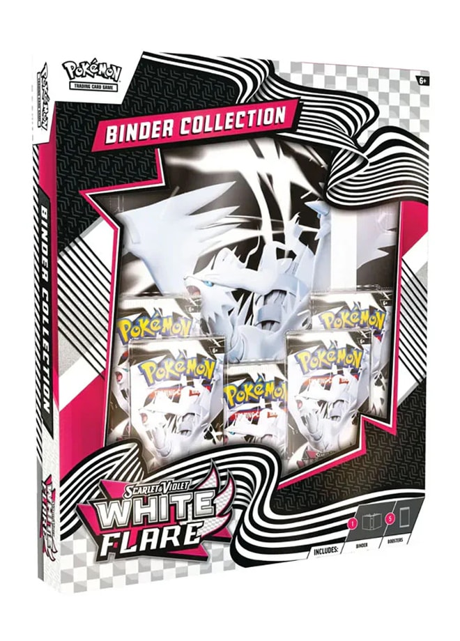 White Flare Binder Collection