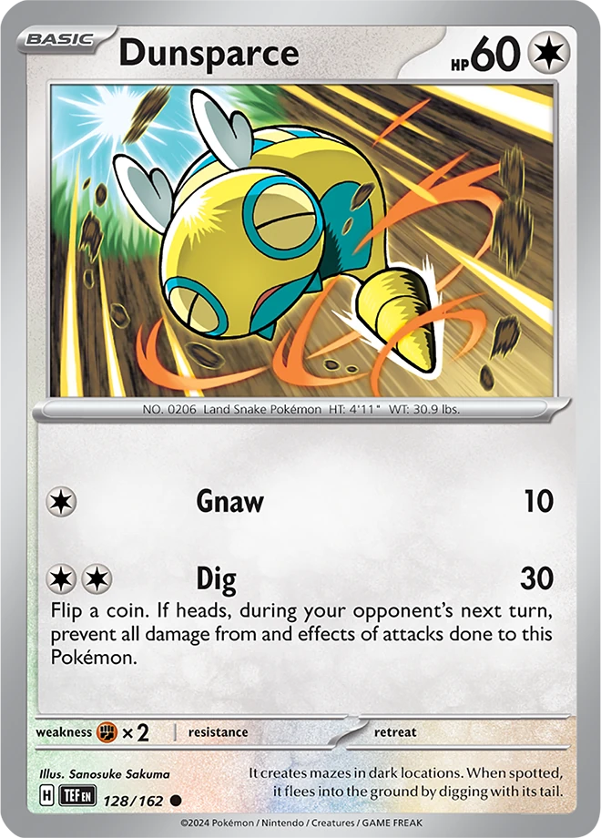 Dunsparce 128/162 - Reverse Holo