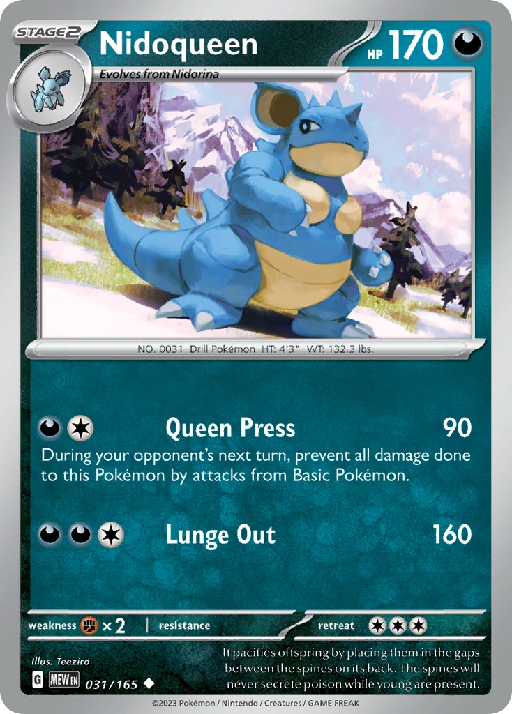 Nidoqueen 031/165