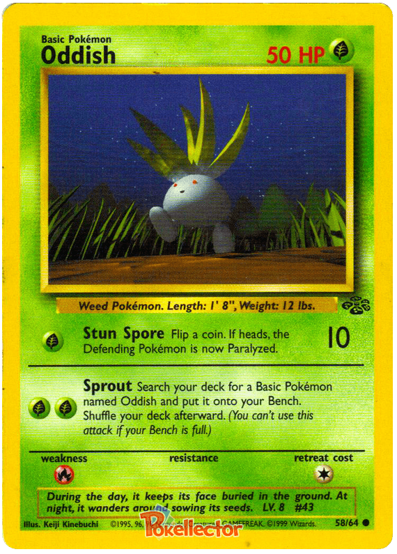Oddish 58/64