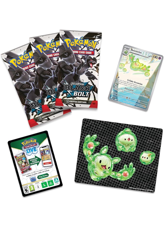 Black Bolt Tech Sticker Collection - Reuniclus