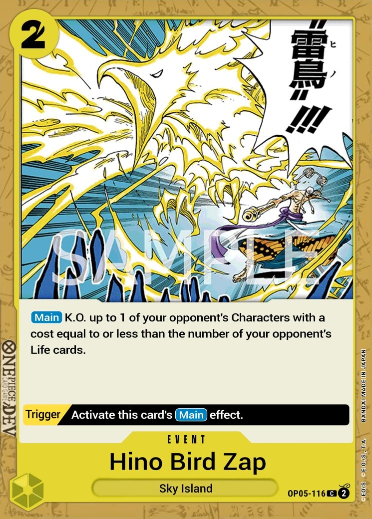Hino Bird Zap (OP05-116)
