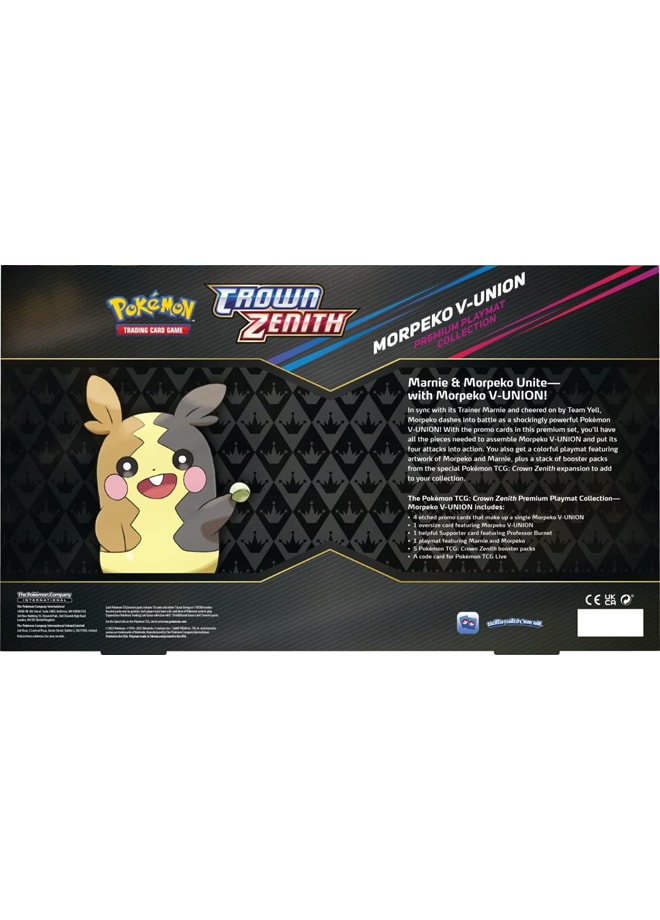 Crown Zenith Morpeko V-Union Premium Playmat Collection Box