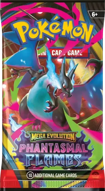 ポケモンカード PHANTASMAL FLAMES 未開封6パック　海外購入品 Pokémon Phantasmal Flames Booster Pack | Card House