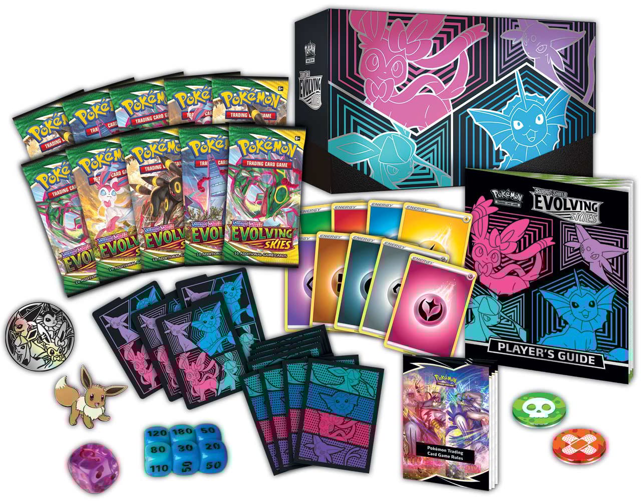 Pokémon EVOLVING SKIES Elite Trainer Box Pokémon Center - Evolving Skies Elite Trainer Box (SEGV)