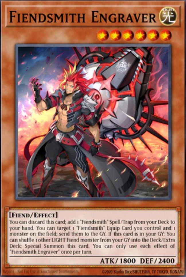Fiendsmith Engraver RA04-EN106 Ultra Rare PLAYSET