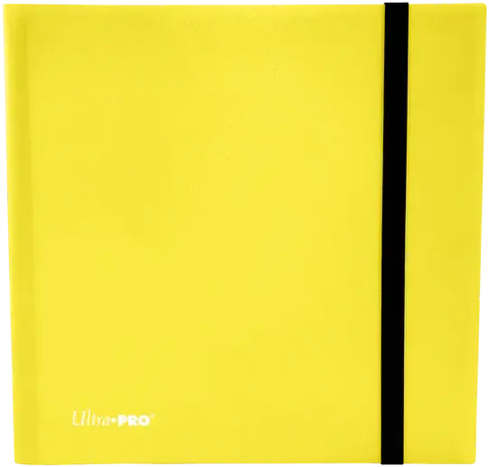 Eclipse Pro Binder 12 Cepli 480 Kart Kapasiteli Albüm - Lemon Yellow ürün görseli