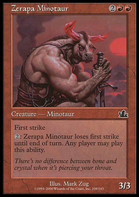 Zerapa Minotaur