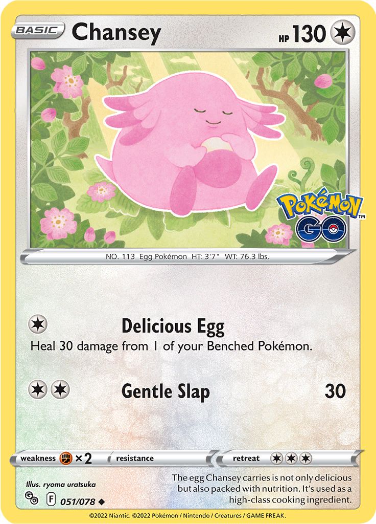 Chansey 051/078 - Reverse Holo