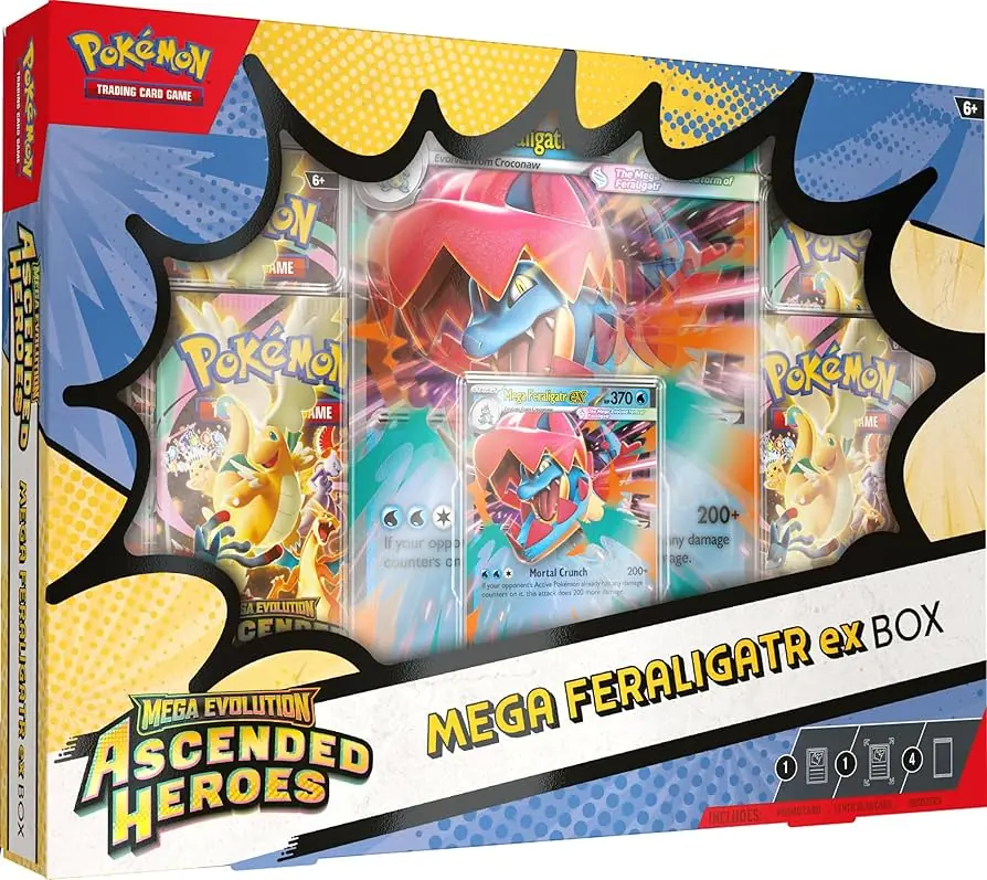 メガオーダイルex 台湾版　Mega Feraligatr ex Mega Feraligatr ex Box Satın Al - Mega Feraligatr ex Box