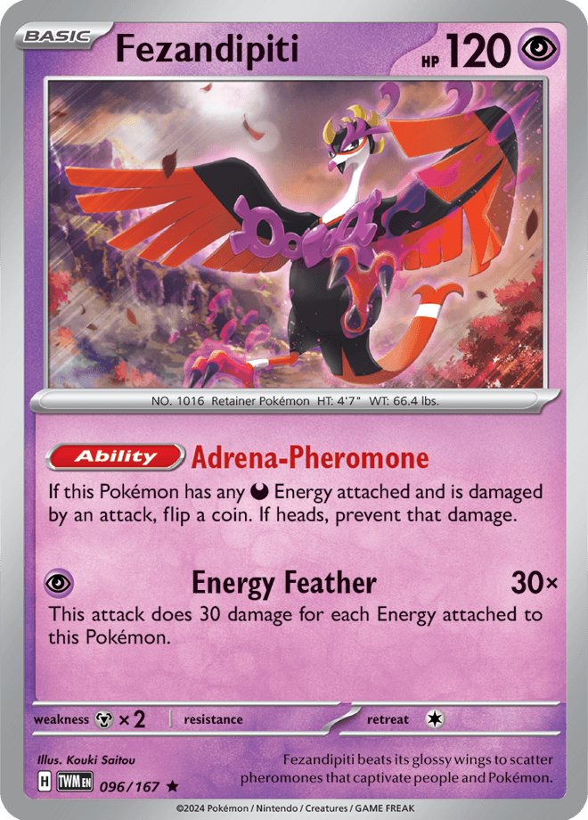Fezandipiti 096/167 - Reverse Holo
